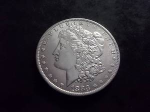 lot 14 image: 1883 O Morgan Silver Dollar