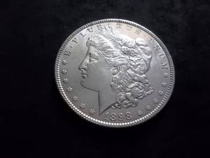 lot 29 image: 1898 Morgan Silver Dollar