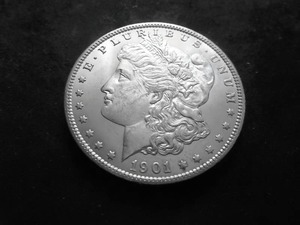 lot 32 image: 1901 O Morgan Silver Dollar