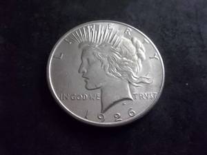 lot 53 image: 1926 S Silver Peace Dollar