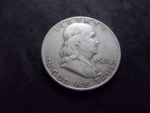 lot 63 image: 1948 Franklin Half Dollar