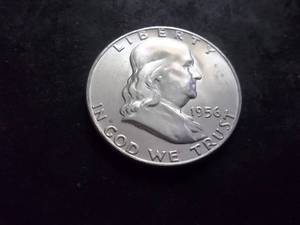 lot 82 image: 1956 Franklin Half Dollar