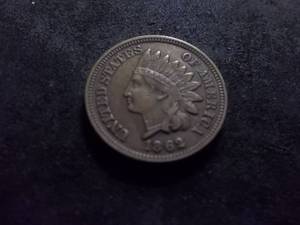 lot 105 image: 1862 Indian Head Cent