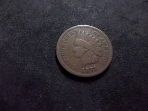 lot 114 image: 1871 Indian Head Cent