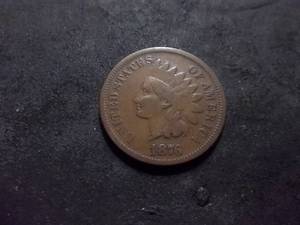 lot 118 image: 1876 Indian Head Cent