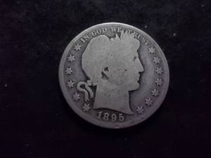 lot 123 image: 1895 Barber Half Dollar