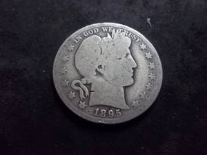 lot 124 image: 1895 O Barber Half Dollar