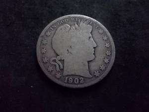 lot 132 image: 1902 D Barber Half Dollar