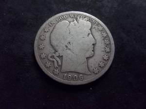 lot 134 image: 1905 Barber Half Dollar
