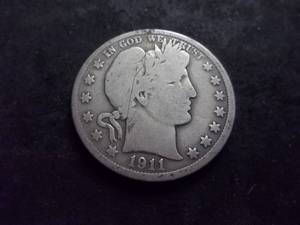 lot 146 image: 1911 Barber Half Dollar
