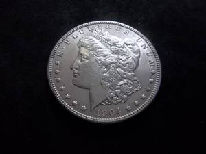 lot 34 image: 1904 Morgan Silver Dollar