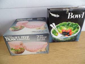 lot 6 image: Salad Set - Bowl