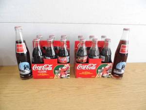 lot 10 image: Coke Bottles
