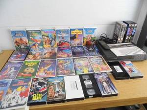 lot 24 image: VCR - VHS Tapes