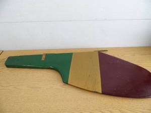 lot 74 image: Sailboat Rudder