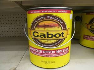 lot 271 image: Cabot stain