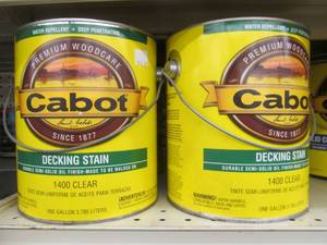 lot 283 image: deck stain