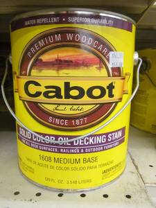 lot 287 image: deck stain