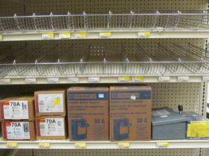 lot 30 image: breaker boxes