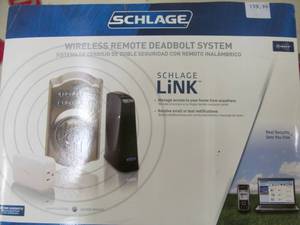 lot 63 image: Schlage wireless remote deadbolt system
