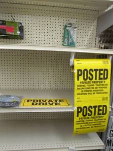 lot 67 image: signage