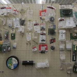 lot 95 image: lawn mower supplies