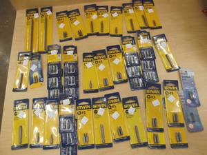 lot 120 image: insert drill bits