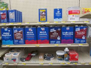lot 190 image: paint supplies