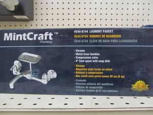 lot 226 image: Mint craft faucet