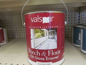 lot 233 image: Valspar paint