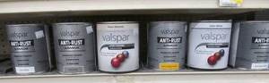 lot 243 image: Valspar paint