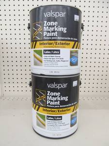 lot 246 image: Valspar paint