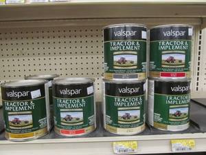 lot 247 image: Valspar paint