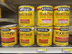 lot 248 image: Minwax stainsseals