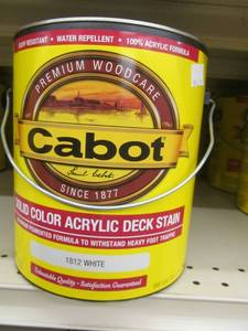 lot 267 image: Cabot stain