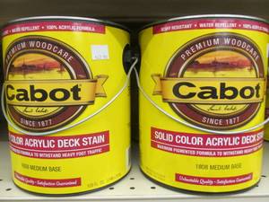 lot 268 image: Cabot stain