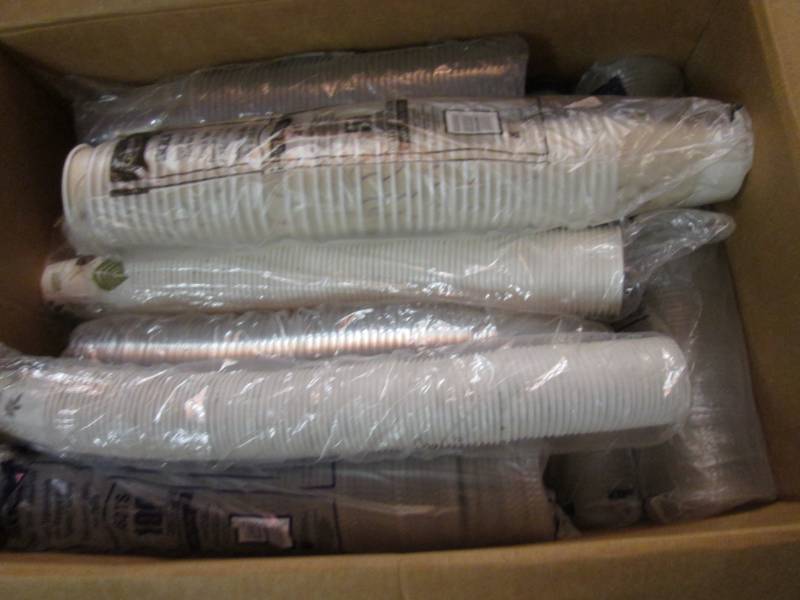 lot 116 image: Large Lot of Assorted Disposable Cu...