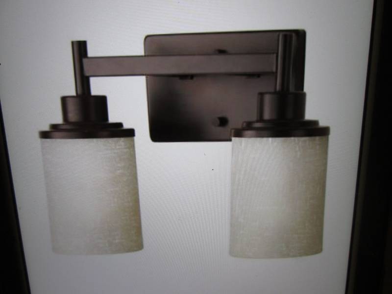 lot 10 image: Miseno 2-Light Bath Vanity Light Re...