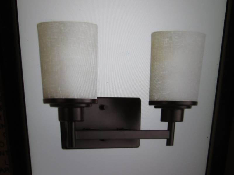 lot 11 image: Miseno 2-Light Bath Vanity Light Re...