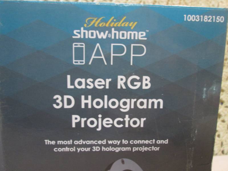 lot 192 image: 2 Laser RGB 3D Hologram Projectors ...