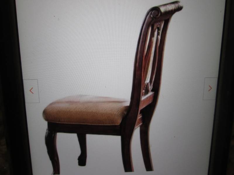 lot 2 image: Set of 2 Harmony Cherry Side Chairs...
