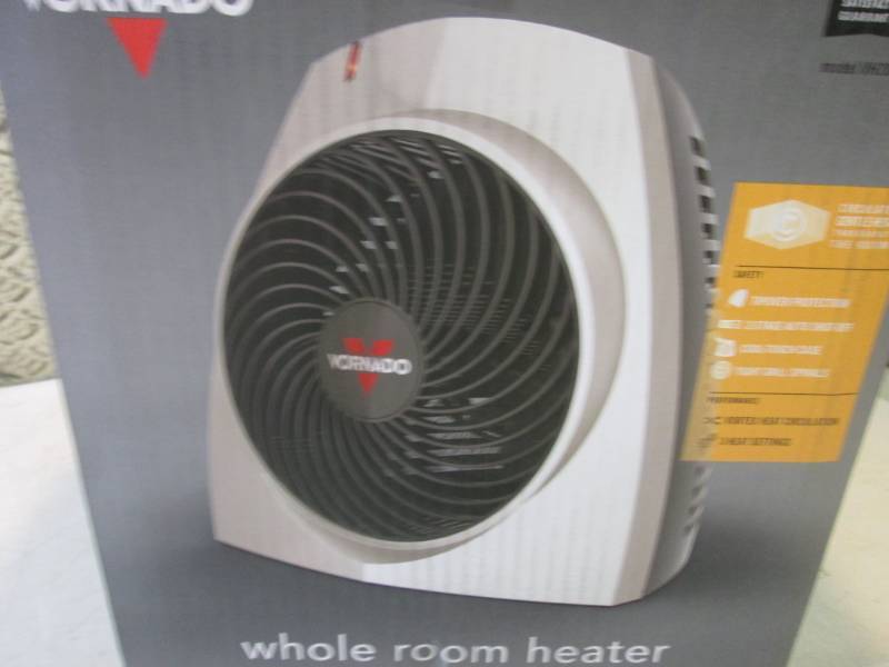 lot 130 image: Vornado Whole Room Heater Open Box ...