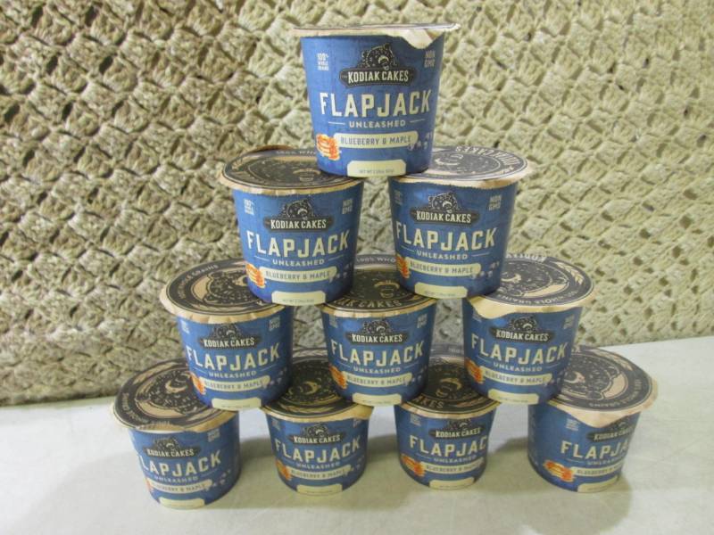 lot 216 image: 10 Kodiak Cakes Blueberry & Maple F...