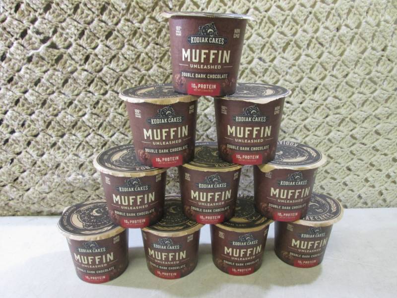 lot 219 image: 10 Kodiak Cakes Double Dark Chocola...
