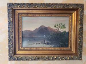 lot 62 image: Pair of Original Oil Paintings  English Countryside Landscapes.