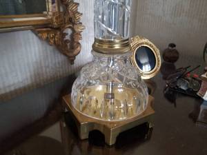 lot 72 image: Striking Marbro Glass Column Lamp