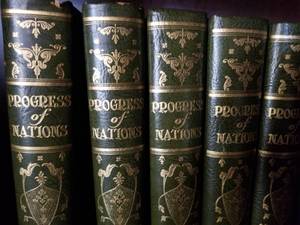 lot 93 image: Collectible Book Set- The Progress of Nations