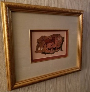 lot 149 image: Original Artwork Glyph on Bark