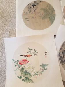 lot 151 image: Collection of Chinese Geisha Prints, Lot of 6