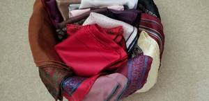 lot 170 image: Collection of Mens Silk Pocket Squares